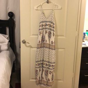 Cross-Back Bohemian Style Maxi Dress from Old Navy